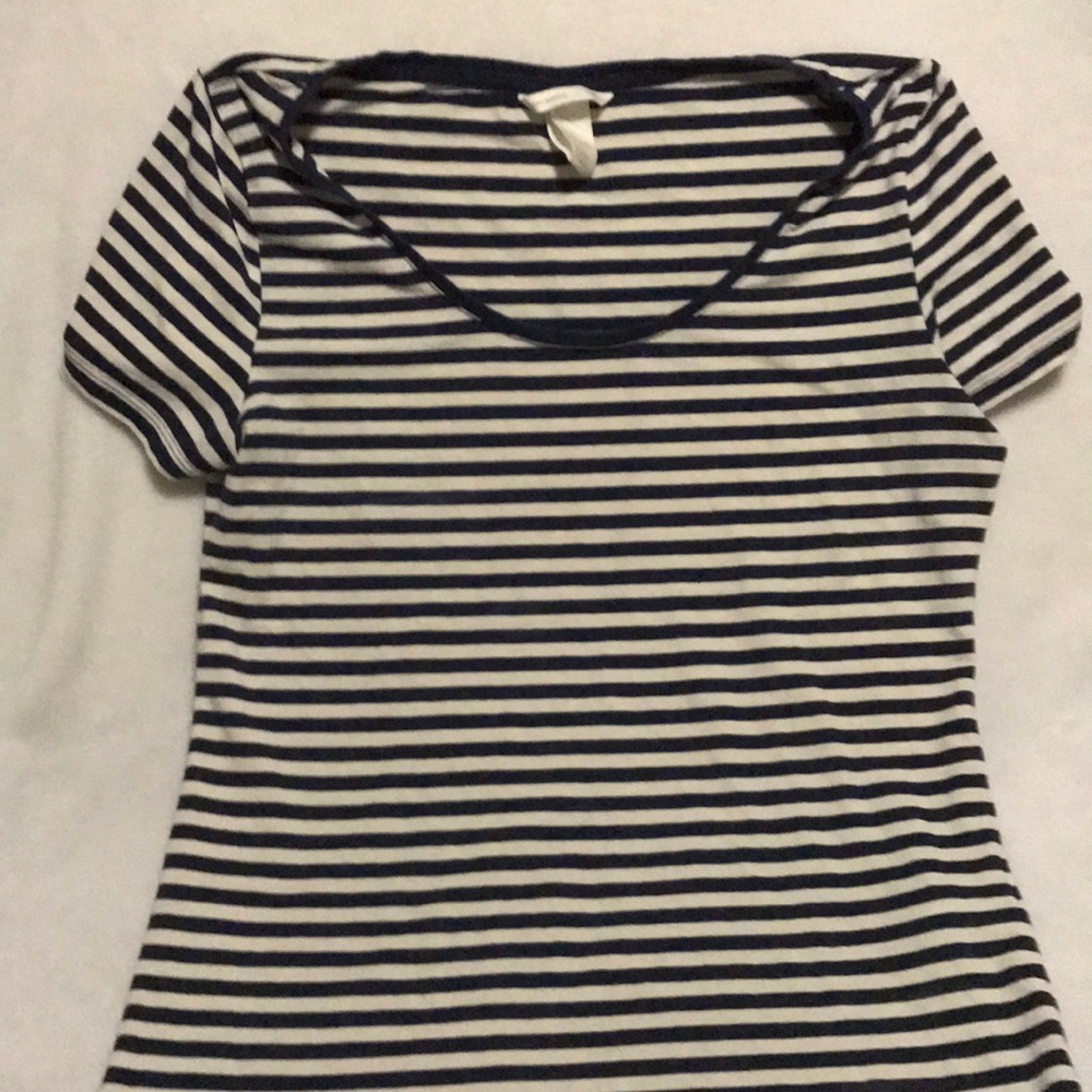 Stripped H&M basic top